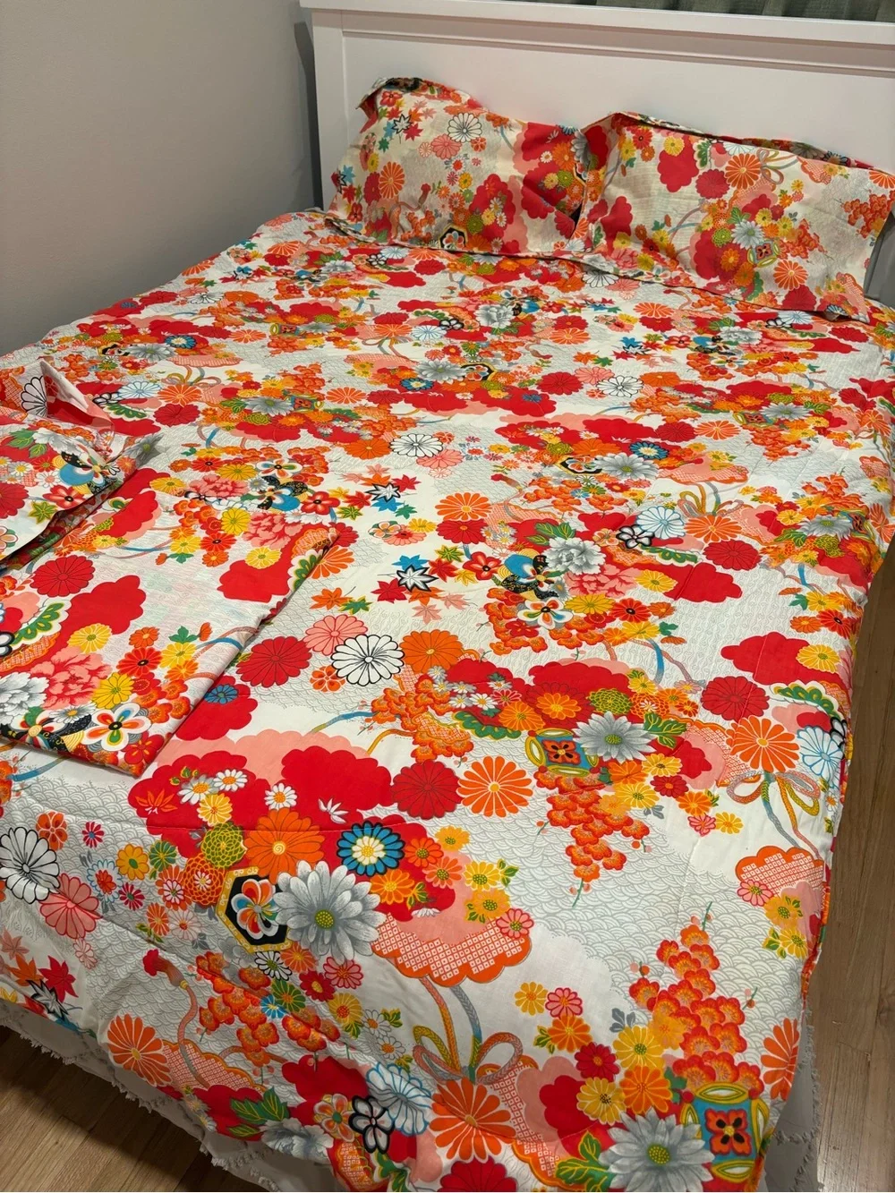 Wamsutta Kimono 7-pc Twin Set: Comforter, Flat/Fitted Sheets, Pillow & Euro Sham
